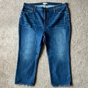 NWT Madewell Petite Slim Demi Boot Jeans in Sundale Wash